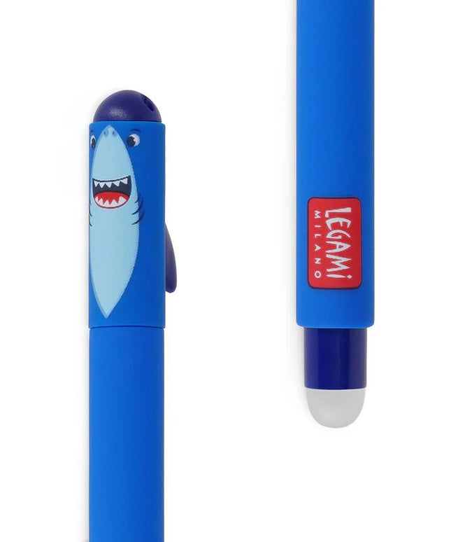 Uitwisbare gelpen Haai - Legami - CuteStuff.nl