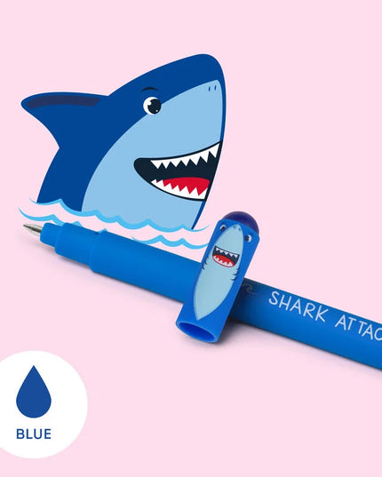 Uitwisbare gelpen Haai - Legami - CuteStuff.nl