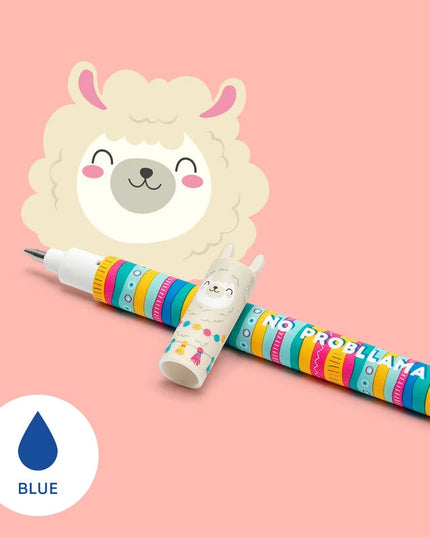 Uitwisbare gelpen Llama - Legami - CuteStuff.nl