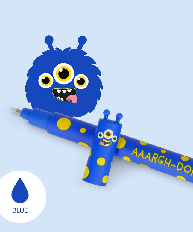 Uitwisbare gelpen Monster - Legami - CuteStuff.nl