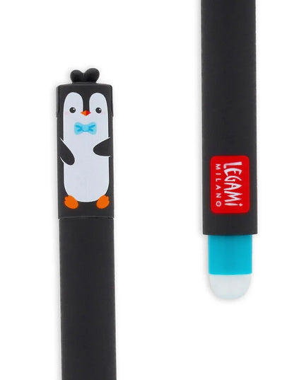 Uitwisbare gelpen Pinguin - Legami - CuteStuff.nl