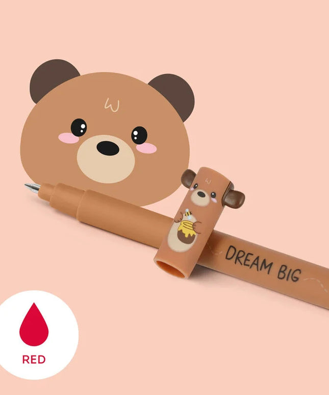 Uitwisbare gelpen Teddybeer - Legami - CuteStuff.nl