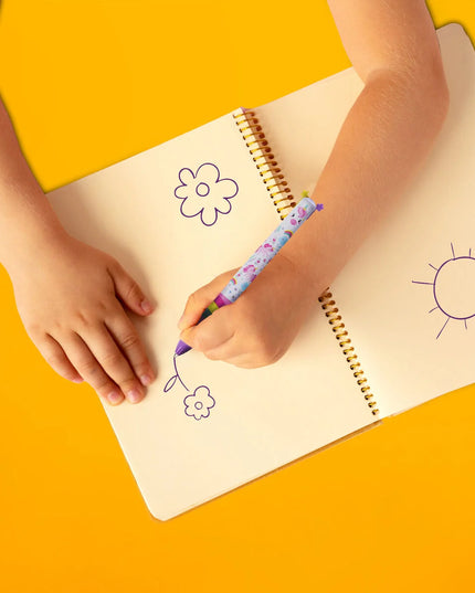 Unicorn Two-Colour Ballpoint Pen Click & Clack - Legami - CuteStuff.nl