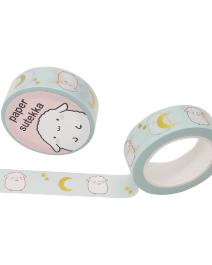 Washi Tape - Blue Moon - Gold Foil - CuteStuff.nl