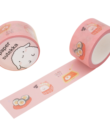 Washi Tape - Kimbap Kimchi Fried Rice 25 mm - CuteStuff.nl