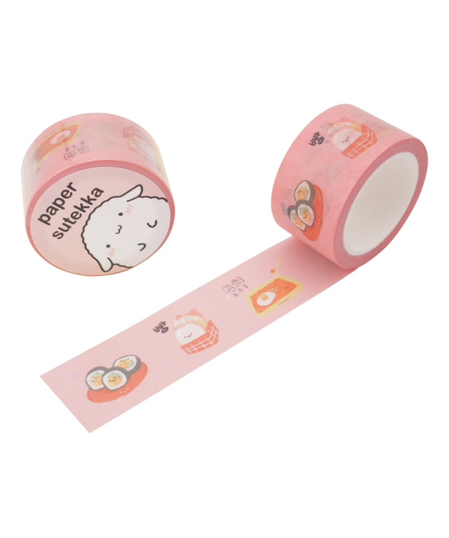 Washi Tape - Kimbap Kimchi Fried Rice 25 mm - CuteStuff.nl