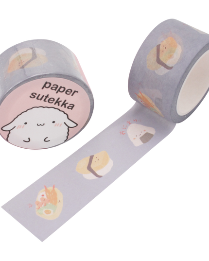 Washi Tape - Onigiri Tamago Bento Box  25 mm - CuteStuff.nl