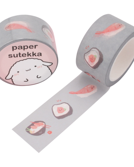 Washi Tape - Sushi Sashimi  25 mm - CuteStuff.nl