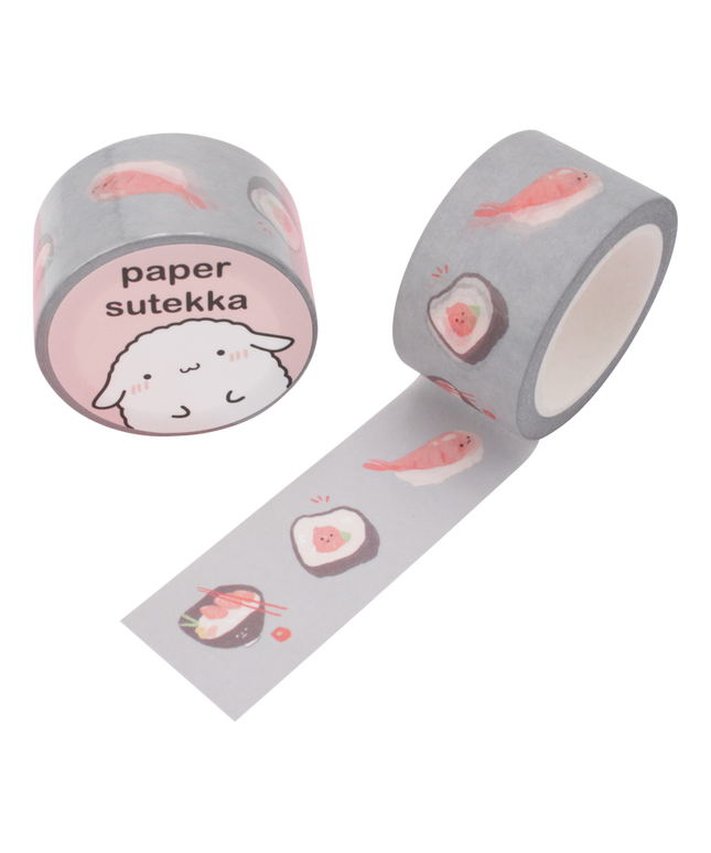 Washi Tape - Sushi Sashimi  25 mm - CuteStuff.nl