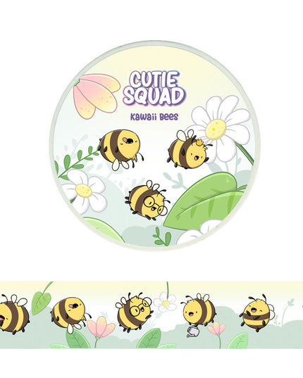 Washi tape Kawaii Bees - CutieSquad - CuteStuff.nl