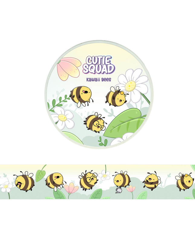 Washi tape Kawaii Bees - CutieSquad - CuteStuff.nl