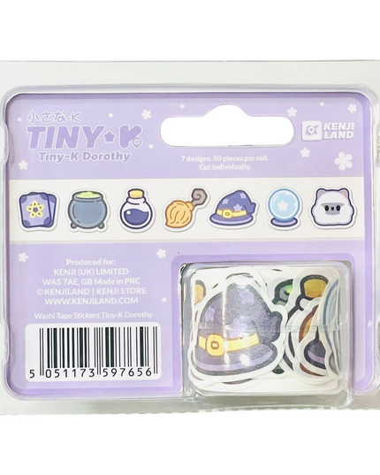 Washi tape stickers Cat Dorothy - Kenji - CuteStuff.nl