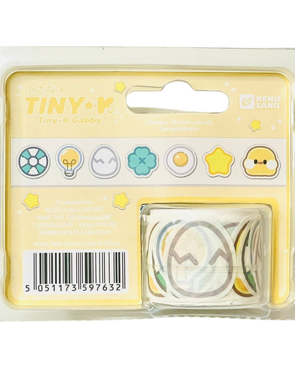 Washi tape stickers Duck Gabby - Kenji - CuteStuff.nl