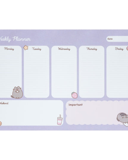 Weekplanner Moments A4 - Pusheen - CuteStuff.nl