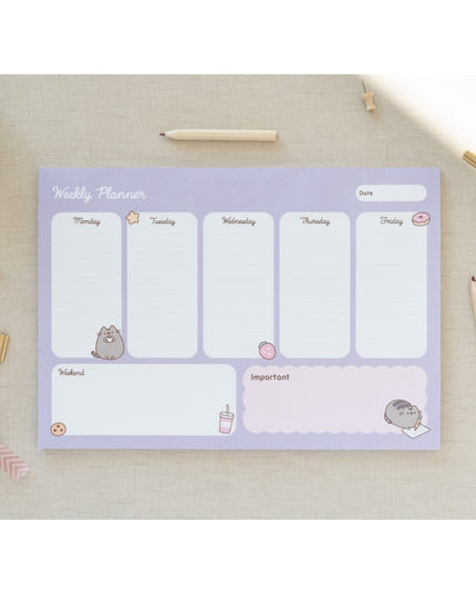 Weekplanner Moments A4 - Pusheen - CuteStuff.nl