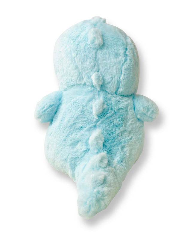 Yabu Fluffy Dino Blue knuffel 27 cm - Kenji - CuteStuff.nl