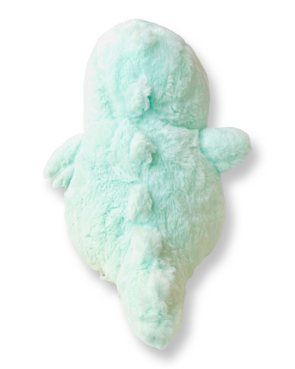 Yabu Fluffy Dino Green knuffel 27 cm - Kenji - CuteStuff.nl