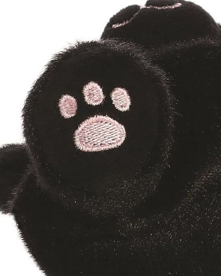 Zwarte kat knuffeltje 13 cm - Palm Pals - CuteStuff.nl