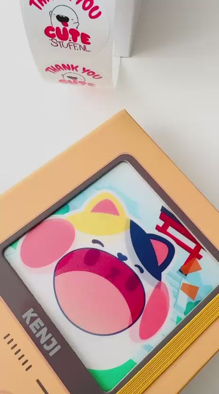 Notebook Hardcover A5 Retro Cat Lucky - Kenji