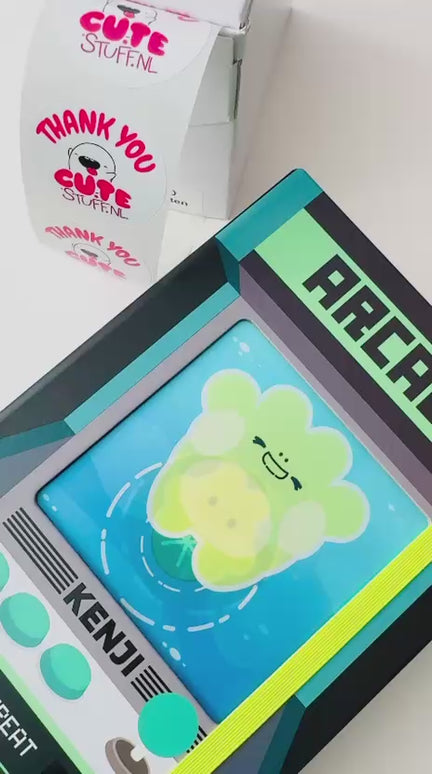 Notebook Hardcover A5 Retro Frog Oppy - Kenji