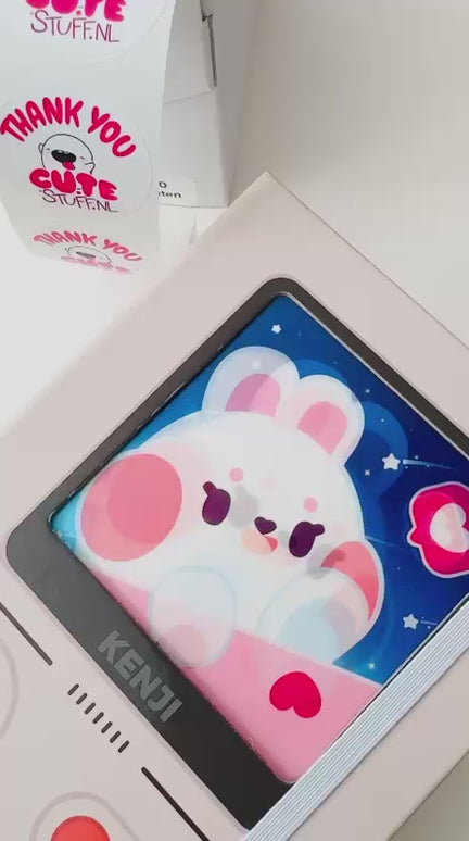 Notebook Hardcover A5 Retro Bunny Lunar - Kenji